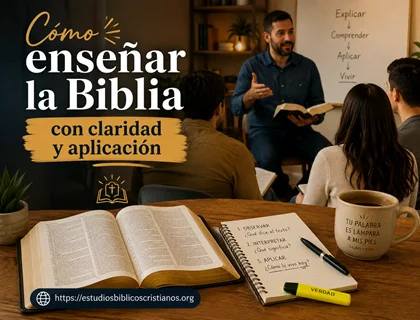 Cómo enseñar la Biblia con claridad y aplicación