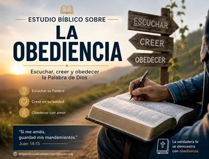 Estudio bíblico sobre la obediencia