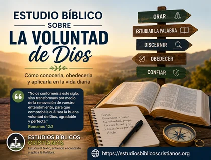 Estudio bíblico sobre la voluntad de Dios