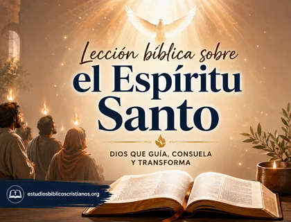 Lección bíblica sobre el Espíritu Santo para nuevos creyentes