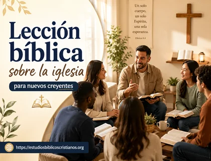 Lección bíblica sobre la iglesia para nuevos creyentes
