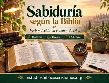 Estudio bíblico sobre la sabiduría según la Biblia: vivir y decidir en el temor de Dios